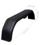 Tandem Mudguards for Trailer Wheels 2 pcs 240 x 1650 mm Image 7
