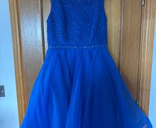 New Generations girls dress - royal blue