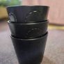 3 ikea plant pots in black colour Image 2