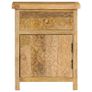 Bedside Table Solid Mango Wood 40x30x50 cm Image 3