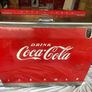 Coca Cola Fridge Chest Vending Cooler Canada 50's Image 2