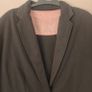 Black cotton blazer with pink details, size 8 Image 2