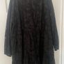 Black lace mini dress Dunnes Gallery Size 20 brand new Image 2