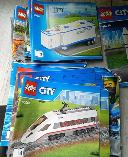 lego instructions books
