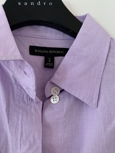 lilac cotton shirt
