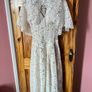 White Lace Dress Image 3