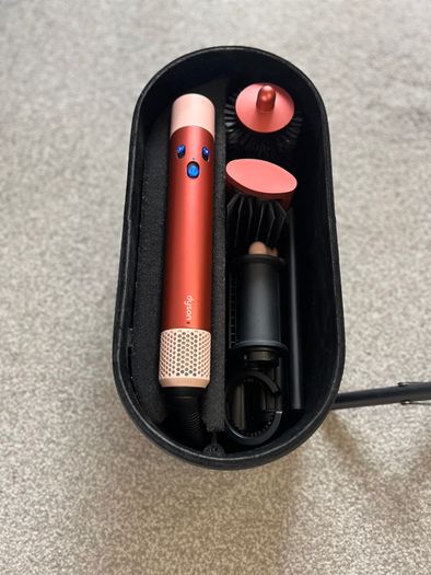 dyson airwrap strawberry bronze/ blush pink