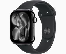 apple watch brand-new (sealed) series 11 46mm black sports band