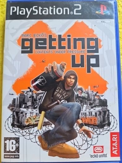 Marc Eckos Getting up PlayStation2 Ps2 Games Original