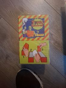 toxic crusaders sealed box 1991 100 packs of stickers and sealed sticker book