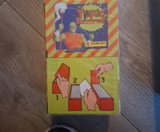 toxic crusaders sealed box 1991 100 packs of stickers and sealed sticker book