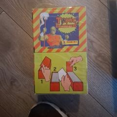 toxic crusaders sealed box 1991 100 packs of stickers and sealed sticker book