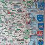 1955 Historical Map of Ireland '100 X 67cm' Image 5