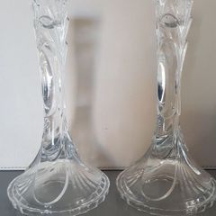 Killarney Crystal Candle  Holders