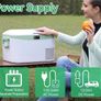 12.8L Car Fridge Freezer Portable Compressor Cooler, 12V/24V DC & 100 240V AC Mini Refrigerator for Camping, RV, Truck, Boat, Travel, Picnic, Home Use Image 5