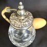 Vintage Art Nouveau Style Silver Topped Crystal Perfume Atomiser Image 5
