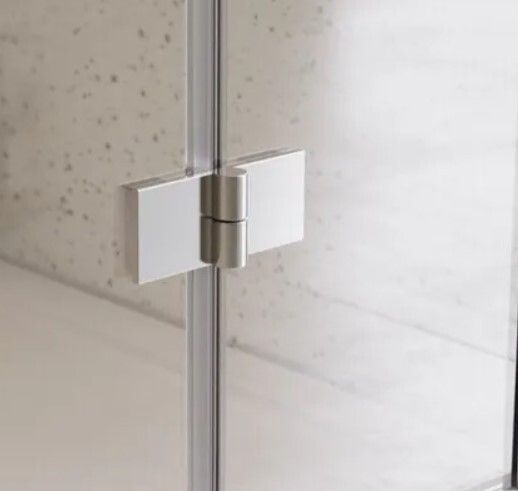 BESCO Chrome Quadrant Shower Enclosure 90x90x195cm