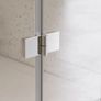 Viva Chrome Quadrant Shower Enclosure 90x90x195cm Image 3