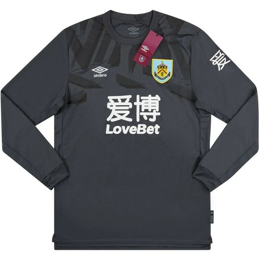 Umbro Kids 2019-20 Burnley Gk Shirt / Grey / Boys 7-8 Years - Free Delivery / Collect