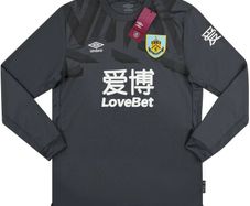 Umbro Kids 2019-20 Burnley Gk Shirt / Grey / Boys 7-8 Years - Free Delivery / Collect