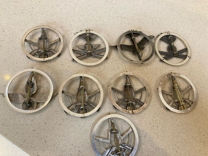 Italian Army badges Infantry sold as a lot