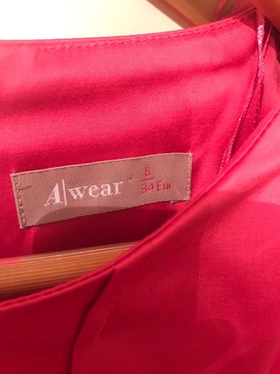 Pink Satin Dress size 6