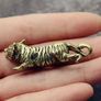 Metal Crouching Tiger Figure Image 4