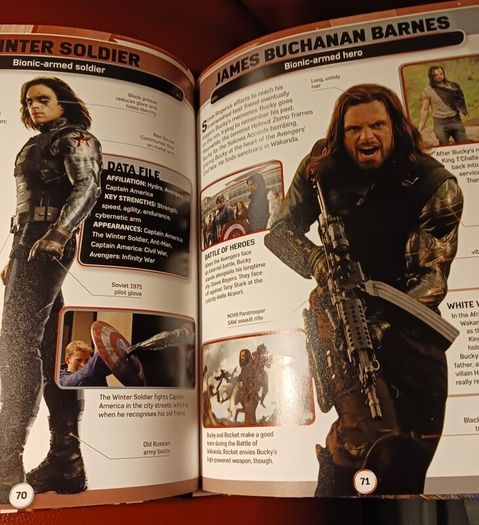 DK/ Marvel Studios / Character Encyclopedia/ 2019