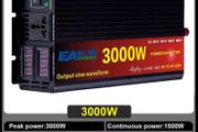 Pure Sine Wave Voltage Converter 12v to 220v Power Car Micro Inverter  New  Post extra 7 euro