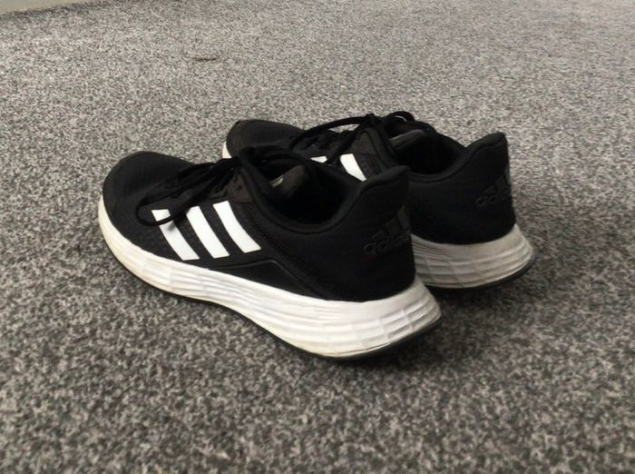 Adidas black trainers size UK 5 1/2 good condition