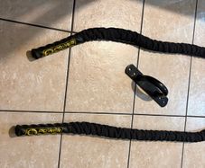 50 Foot Battle Rope And Wall Anchor!