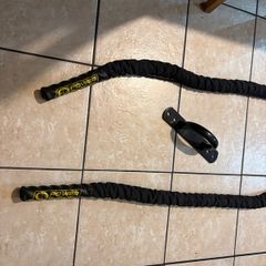 50 Foot Battle Rope And Wall Anchor!