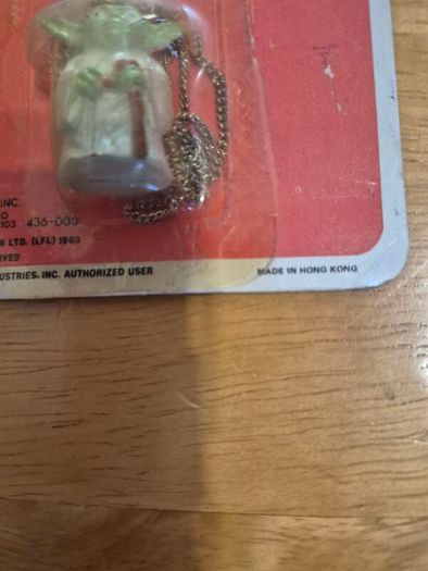Star Wars Return Of The Jedi  - Yoda Diescast Pendant