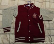 UCD college jacket xs