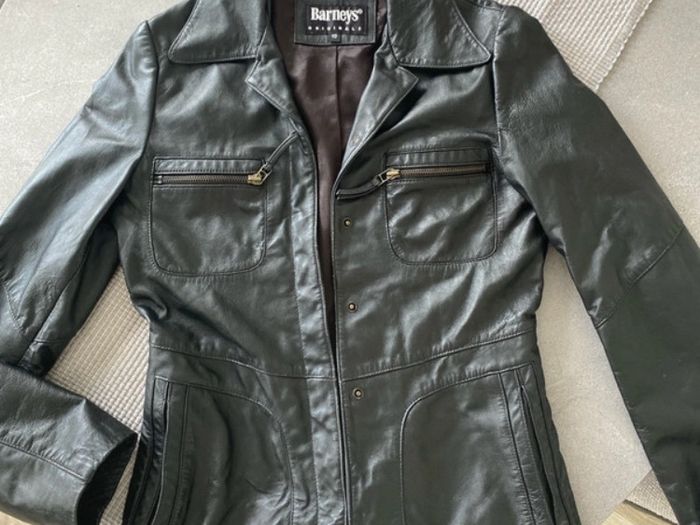 Leather Jacket Barneys NY