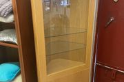 glass corner unit