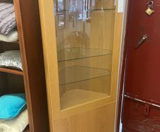 glass corner unit
