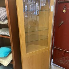 glass corner unit