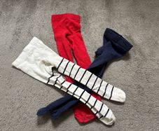 M&S girls tights three pairs 3-4 years old 104cm