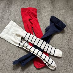 M&S girls tights three pairs 3-4 years old 104cm