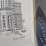 historical drawings of buildings (BOB ROSS) Image 7