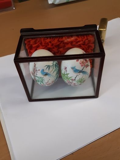 Eggs handpainted