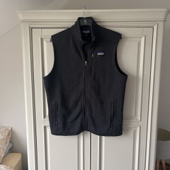 Patagonia Men's Black Zip-up Fleece Gilet size Large