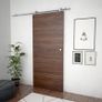Sliding Door Hardware Kit 183 cm Stainless Steel Silver Image 5