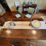 Antique Style Extendable Table & 6 Chairs Image 3