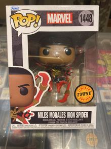 funko pop marvel miles morales iron spider chase