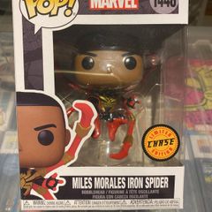 funko pop marvel miles morales iron spider chase