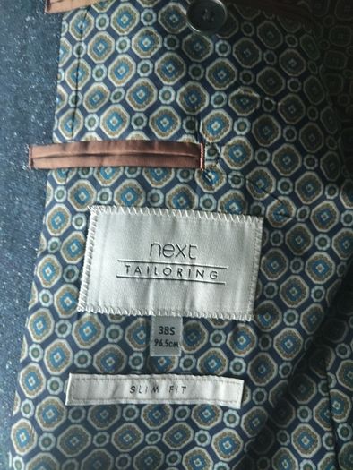 Wool suit jacket & trousers