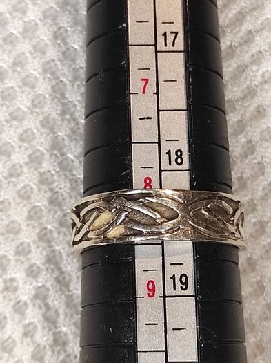 Sterling silver band ring