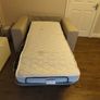 DFS Luxury Leather Armchair / Single Sofa Bed - New Mattress (never used)! - Dublin Image 4